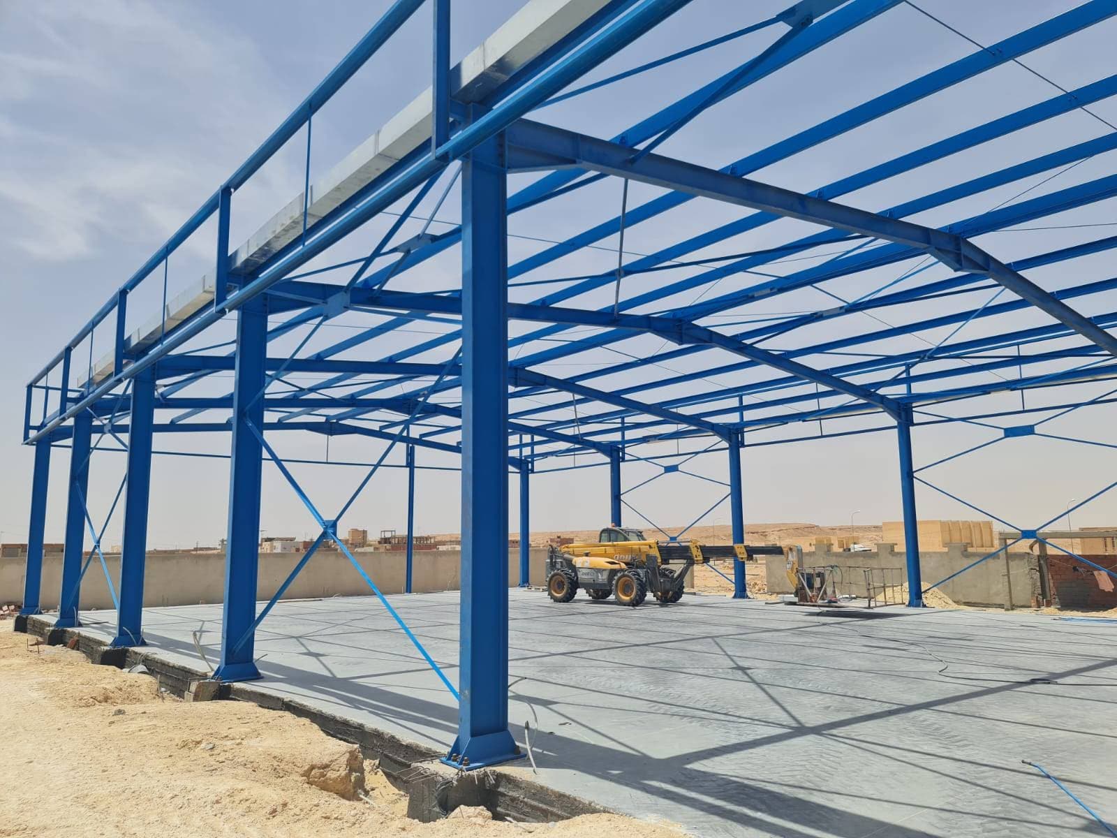 Charpente metallique industrielle - MC PLUS Tunisie